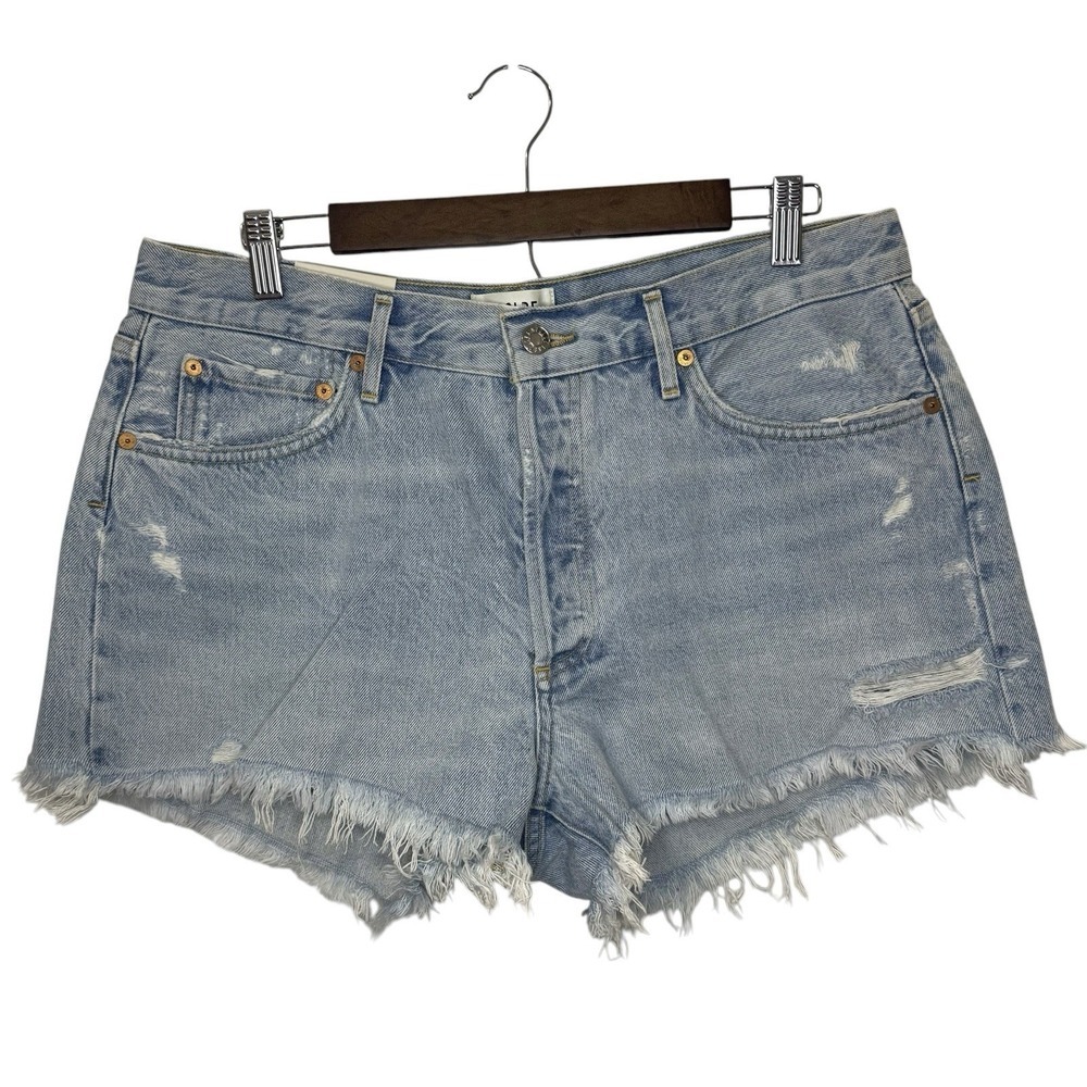 AGOLDE Vintage Parker Shorts Denim Cut-off Distress In Swapmeet Women's Size 31